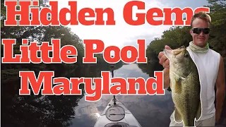 Little Pool, Maryland: Kayak Bass Fishing Adventure