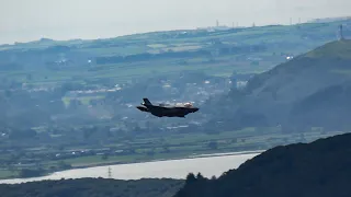 USAF and RNoAF (Norwegian) F35's into the Lake District (LFA17)