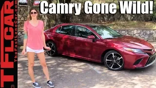 Fast, Fun and Sporty...Really? 2018 Camry XSE Review