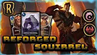 Reforged Squirrel | Swole Squirrel, Riven & Draven Deck | Patch 1.16 | Legends of Runeterra