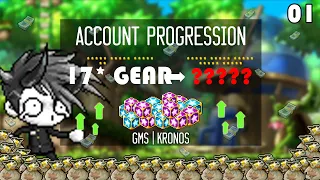 From Full 17* to Full 22* | 130B Cube Sale + Shining Star Force Gains | GMS Account Progression