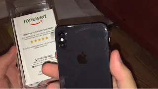 Refurbished iPhone XS Unboxing (from Amazon)