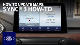 SYNC® 3 Navigation: How to Update Maps | SYNC® 3 How-To | Ford