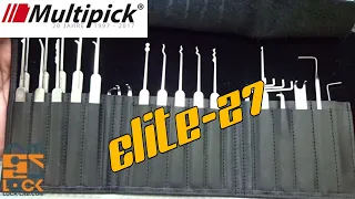 (890) Review: Multipick ELITE-27 Lock Pick Set