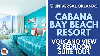 Universal's 2 Bedroom Volcano Bay View Suite at Cabana Bay Resort Walk through