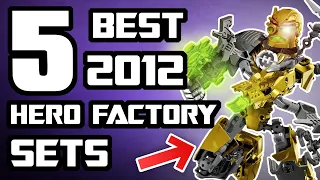 Top 5 Best LEGO Hero Factory Sets from 2012 (BREAKOUT WAVE)
