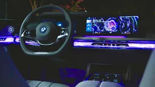 BMW SERIE 7 2023 - LUCI AMBIENTALI PAZZE, INTERNI lussuosi e le mie modalità