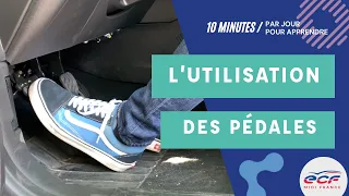 Savoir bien manipuler les pédales avec vos pieds