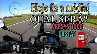 Fui até Piracicaba trocar o pneu, e aproveitei pra testar o consumo da moto. Me surpreendeu !!