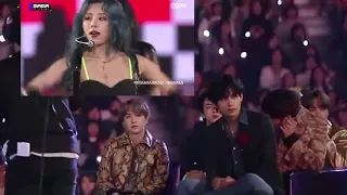 bts reaction to mamamoo jyp(hip)