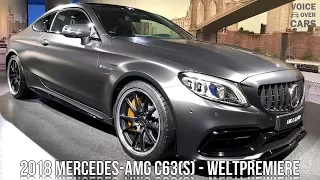 2018 Mercedes AMG C63S Coupe Cabriolet Weltpremiere NYIAS 2018 Fakten Informationen Voice over Cars