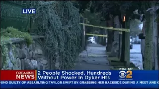 2 People Shocked, Hundreds Without Power In Dyker Heights