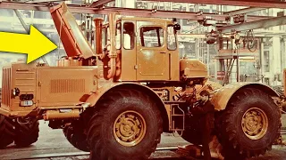 Каким на самом деле был мощный трактор СССР "Кировец" К—700?