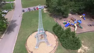 Phantom 3 aerial shot of Replica Eiffel Tower