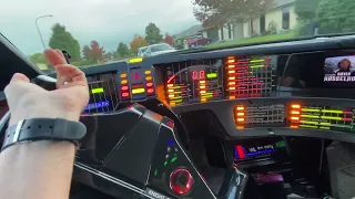 Driving KITT from Knight Rider 2023