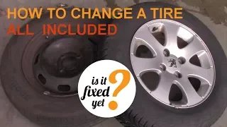 Changing a Tire on a Car - what to remember ?