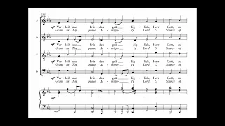 Mendelssohn - Verleih uns Frieden - MWV A11 (WoO 5) - Christ Church Arcadia - with score