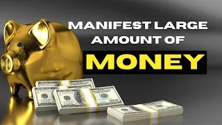 Guided Visualization to Manifest Large Amount of MONEY | Listen before Sleep | FAST Result #manifest