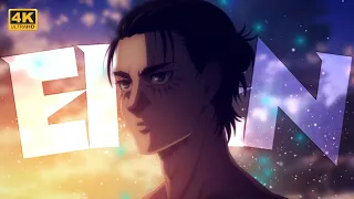 "Another Love - Eren Yeager Freedom 4k60fps [AMV/EDIT] - Attack On Titan (AOT)