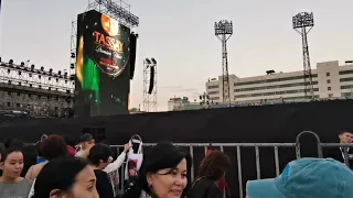 #Stranger concert of Dimash Qudaibergen in Almaty, 2022/09/23,  за 1.5 часа до начала