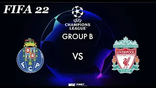 FC Porto vs Liverpool FC | UEFA Champions Leagues  ⚽️  | PS5™ Gameplay in Full HD | FIFA 22