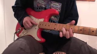 Jamming over "Dire Straits - In the Gallery" groove loop