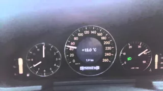 Mercedes Benz , E320 CDI 224 PS 0-100 km/h