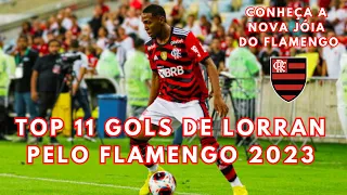 TOP 11 GOLS DE LORRAN 2023! CONHEÇA A NOVA JÓIA DO FLAMENGO