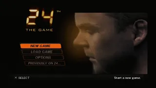 24 The Game PS2 Opening Menu Music Video