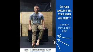 Ankle Inversion and Eversion Mobility Self Test