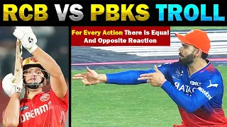 RCB VS PBKS IPL TROLL 2024 🔥 Virat Kohli 92 🔥 Full Match Highlights - TODAY TRENDING #rcb #kohli