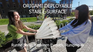 Origami Deployable Stable Surface (intro)