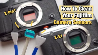 How To Clean Your Fujifilm Camera Sensors - Tools, Methods & Tips!