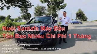 Hyundai Santafe 2020 Máy Dầu Chi Phí Nuôi/Sử Dụng Tốn Bao Nhiêu Mỗi Tháng? Giá Lăn Bánh Mua Trả Góp