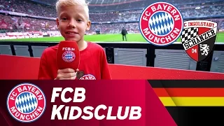 Nachwuchs-Reporter Maxi im Einsatz | FCB KidsClub