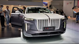 2021 FAW Hongqi E-HS9 FirstLook Walkaround—2020 Beijing Motor Show—2021款红旗E-HS9，外观与内饰实拍