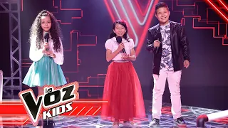 María, Julieta and Samu sing ‘Coleccionista de canciones’ - Battles | The Voice Kids Colombia 2021