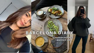 APARTMENT UPDATE + ADANOLA AND BRUNCH // BARCELONA DIARIES