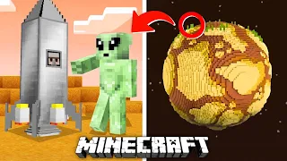 Poprosiłem 10 LOSOWYCH WIDZÓW aby zbudowali PLANETĘ KOSMITÓW w MINECRAFT!