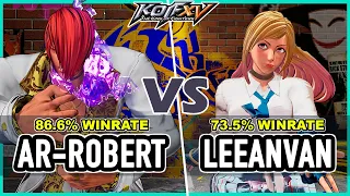 KOF XV 🔥 Ar-Robert (Luong/Iori/Krohnen) vs Leeanvan (Luong/B.Jenet/Whip) 🔥 Steam