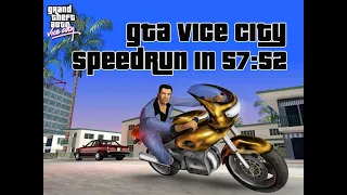 GTA:VC speedrun - any% (no SSU) in 57:52