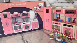 7 Minutes Satisfying with Unboxing Cute Pink Miniature House Play set CollectionASMR Review Toys