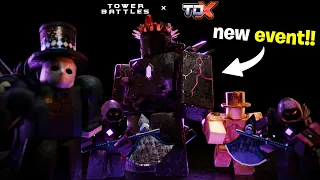 They're adding a NEW Event!! 2 New Event TOWERS & More.. | Roblox Tower Defense X