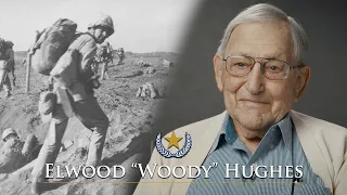 Iwo Jima Vet Elwood Hughes, 5th Marine Division, tells his story (Full Interview)