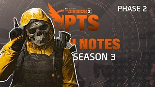 HUGE NEWS with NEW EXOTICS & GEAR with BIG BUFFS across the board! - The Division 2 PTS Patch Notes