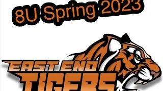 EastEnd Tigers 8U spring 2023