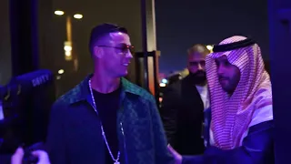 😎 Cristiano Ronaldo arrives in style for #DayOfReckoning 🇸🇦 REACTION