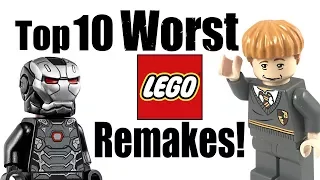 Top 10 Worst LEGO Remakes!