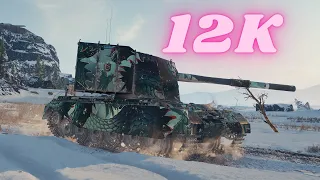 FV4005 Stage II 12K Damage   World of Tanks  ( Shitbarn,БАБАХА )