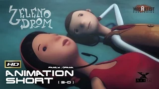 CGI 3D Animated Short Film "ZELENO DROM" Beautiful Heart Felt Animation by Mathieu Durand & ArtFX